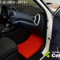 2D коврики EVA Kia Soul III (SK3) (2019-2022)