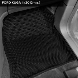 3D коврики EVA с бортами Ford Kuga II (2012-н.в.)
