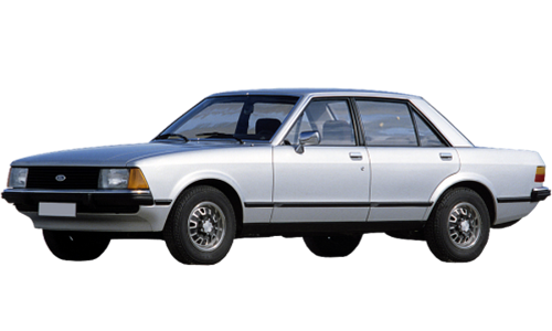 2D коврики EVA в салон  на Ford Granada II (1977-1985)