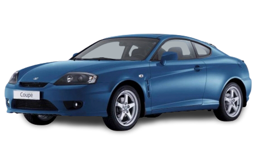 2D коврики EVA в салон и багажник  на Hyundai Coupe II (2002-2007)