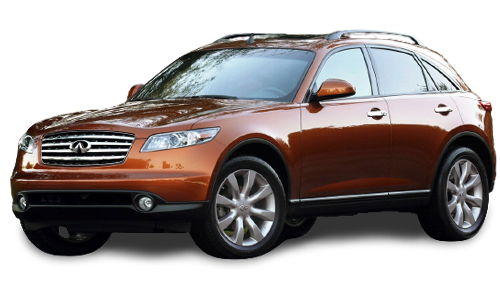 2D коврики EVA в салон и багажник  на Infiniti FX I USA (2002-2009)
