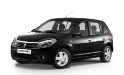 2D коврики EVA в салон и багажник  на Renault Sandero I (2009-2014)