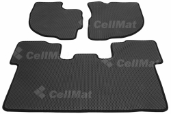 2D коврики EVA в салон и багажник  на Honda Mobilio I, правый руль (2001-2008)