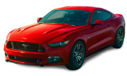 2D коврики EVA в салон и багажник  на Ford Mustang VI купе (2014-2017)