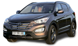 2D коврики EVA в салон  на Hyundai Santa Fe III (2012-2018)