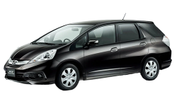 2D коврики EVA в салон и багажник  на Honda Fit Shuttle I GP/GG гибрид, правый руль (2011-2015)