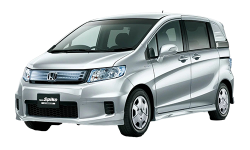 2D коврики EVA в салон и багажник  на Honda Freed Spyke I Hybrid, правый руль (2008-2016)